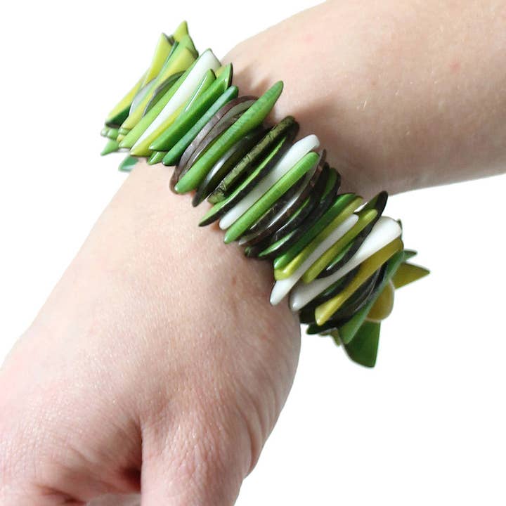 Muichic Natural Jewelry – Engroshandel Perlearmbånd – Håndlavet let armbånd i tagua - fair trade7