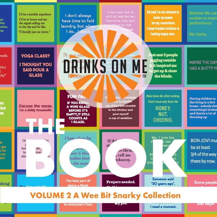 Das Buch Band 2 Wee BiT Snarky für den Großhandel von Drinks on Me