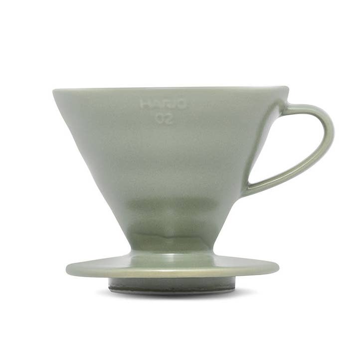 V60 Ceramic Coffee Dripper 02 - Oil Green and other Purchase Wholesale eco friendly paper cups. Free Returns & Net 60 Terms on Faire trending on Faire.