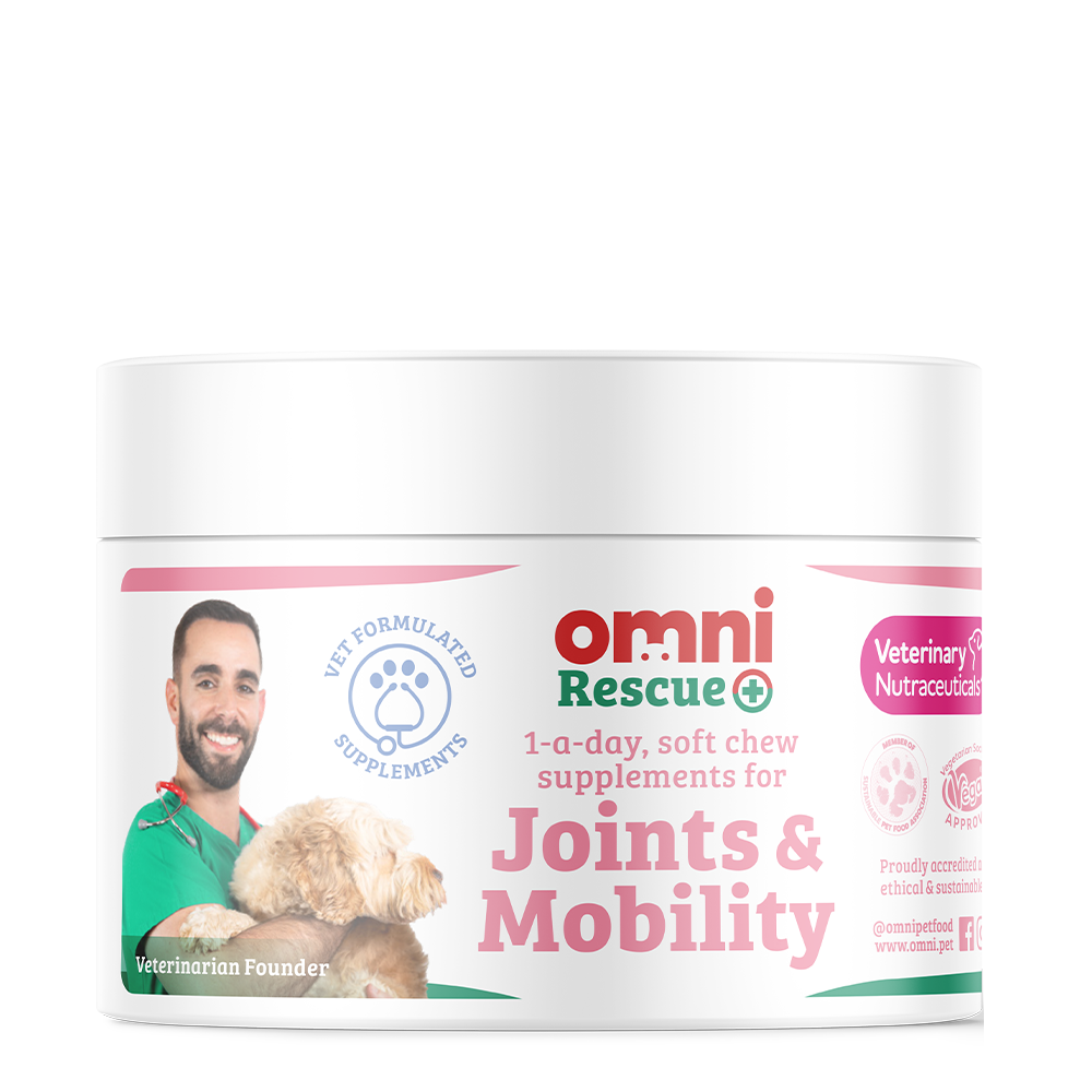 Omni – wholesale Pet supplement – Dog – Omni Rescue - ‘Joints & Mobility’ supplement0