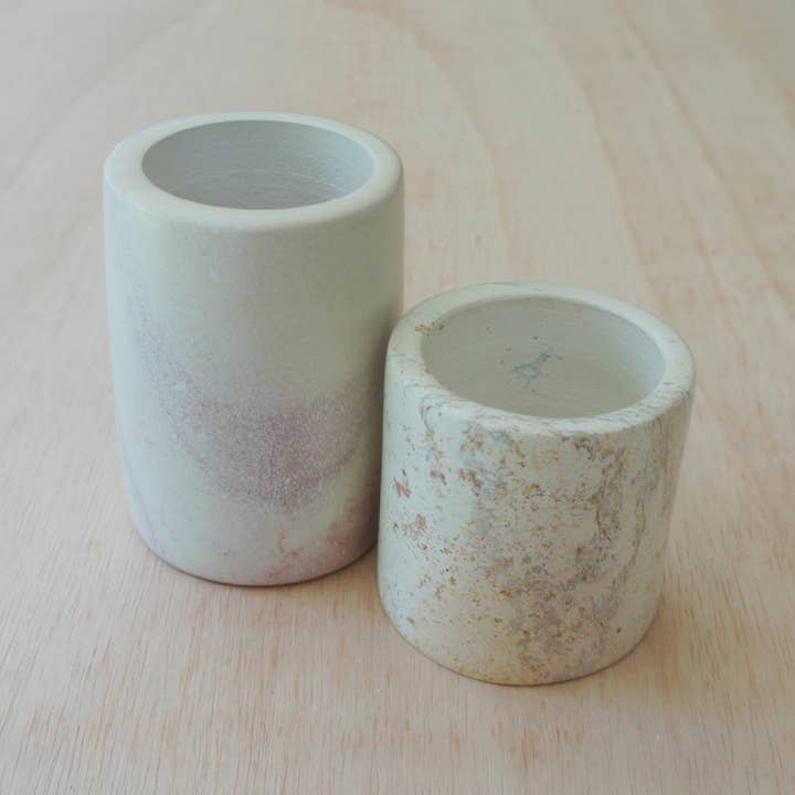 Venture Imports LLC - Wholesale Plant pot - Natural Cylinder Planters10