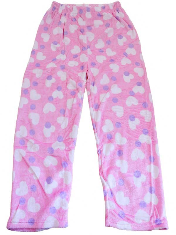 Fuzzy Plush Lounge Pajama Pants for wholesale by Cap Zone