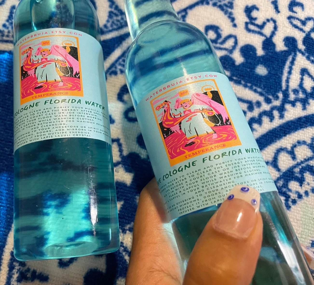 WaterBruja - Wholesale Cologne spray - Blue Cologne Florida Water, Lapis Lazuli, Magic Water7