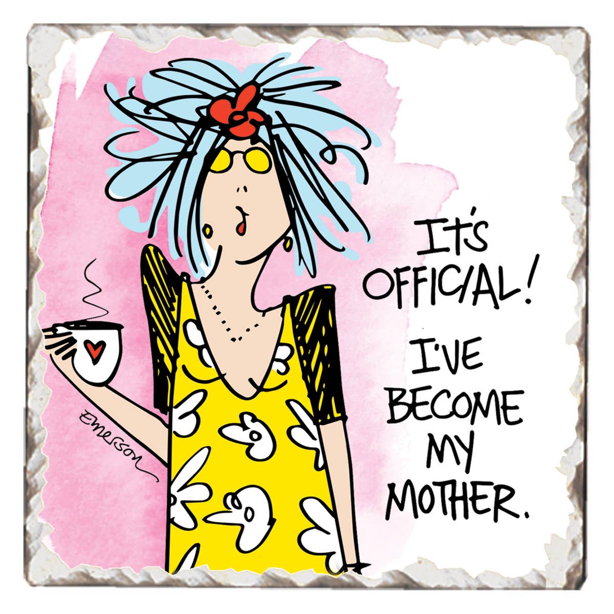 CounterArt/Highland Home/Thirstystone – wholesale Underlägg – Ladies of Indulgence Pre-Pack Single Coaster Display3