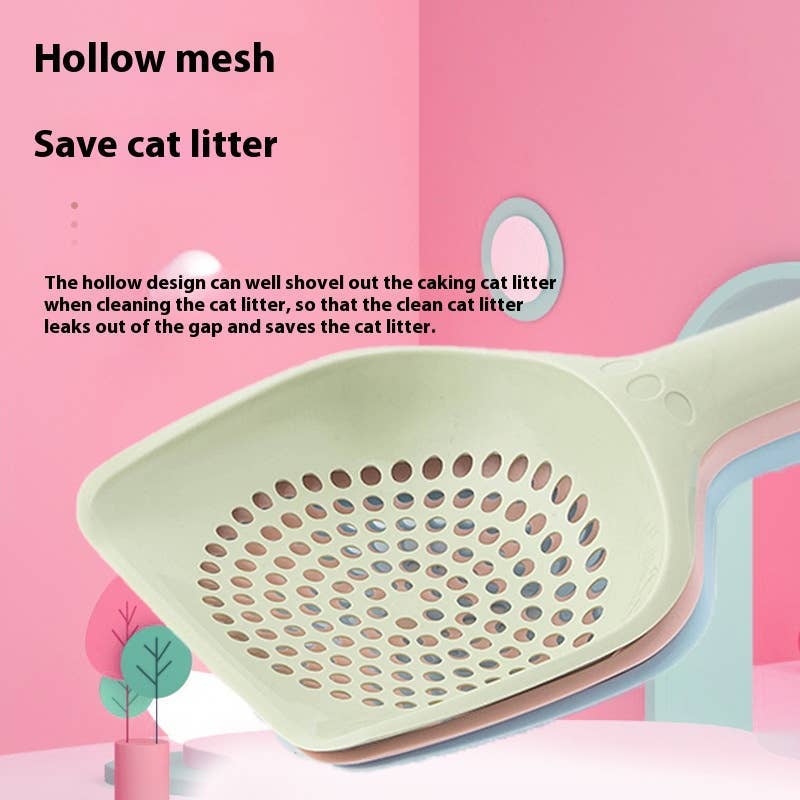 PAWPAWwholesale - Wholesale Cat Litter Box - Cat Litter Scoop, Durable Plastic, Easy Cleaning_CWMM51746