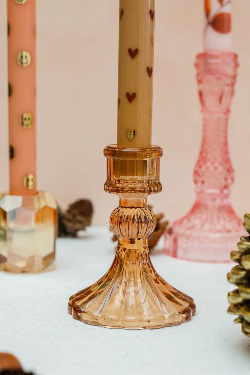 Aifcandles - Wholesale Tapered Candle/Candlestick - Candlestick Belle Brown1