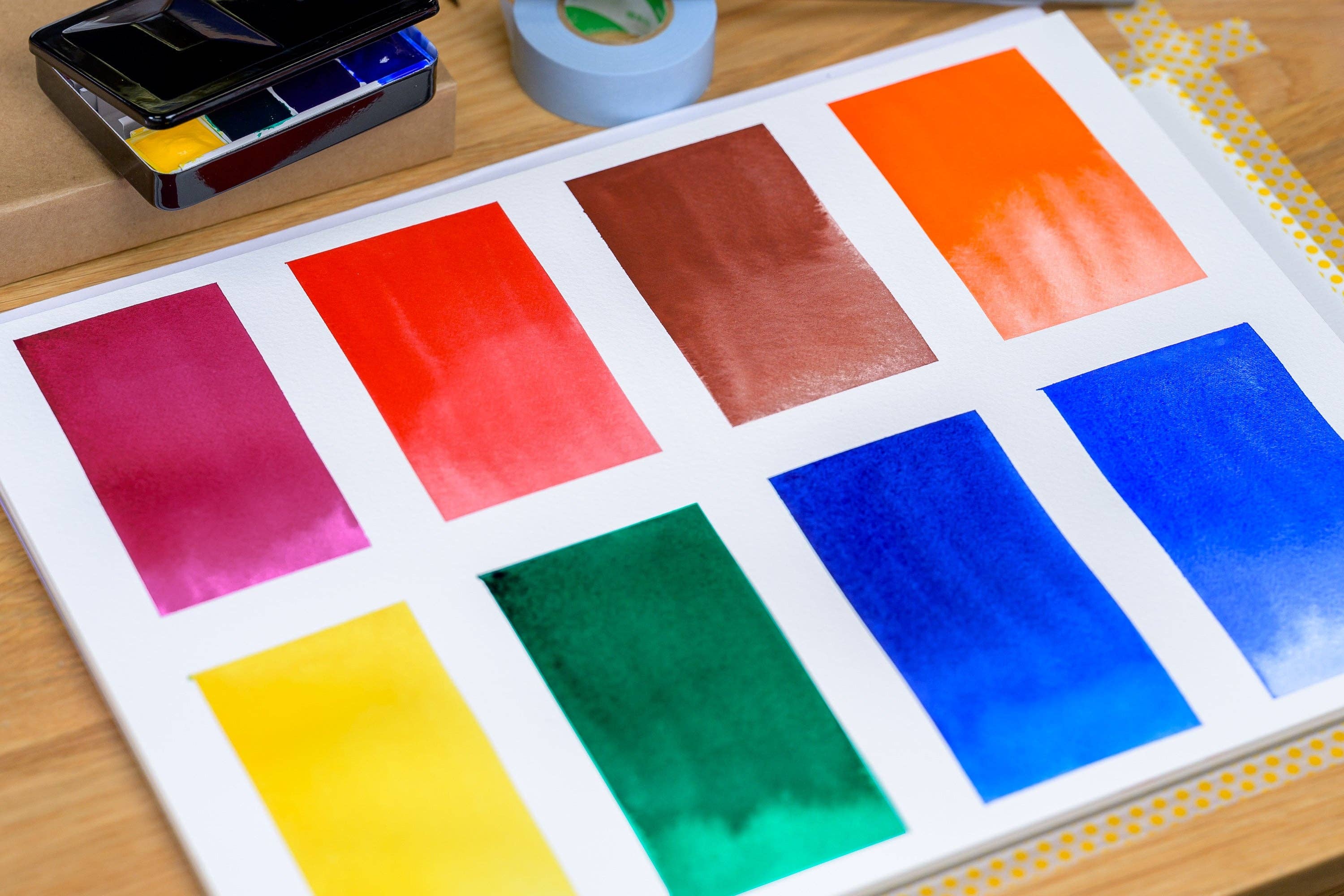 Federal Color - Wholesale Watercolor Paint - Tonic Watercolors, Globetrotter Set of 86