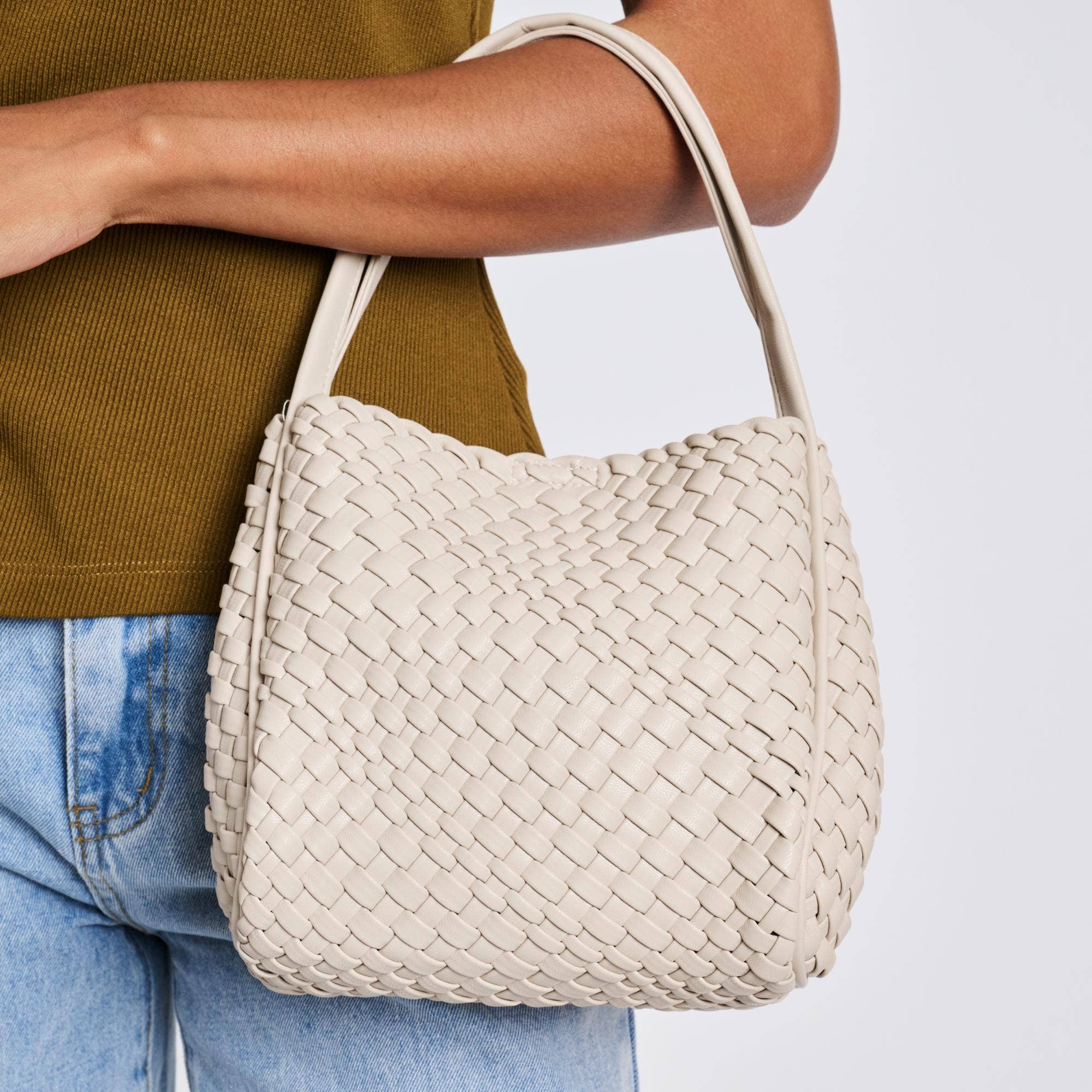 Moda Luxe – Engroshandel Crossbodytaske - Dame – Roxy vævet dobbelthåndtag vævet crossbody35