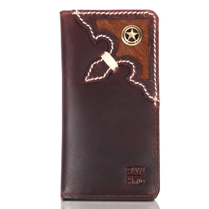 RAWHYD Leather Co. - Wholesale Wallet - Men's - Western Concho Wallet for Men