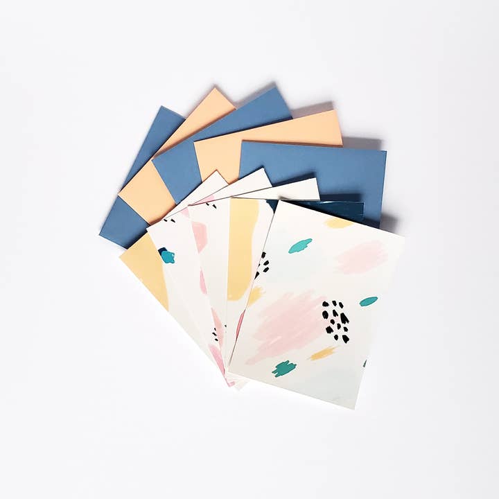 Lucky Dog Design Co. - Wholesale Stationery/Notecard Set - Paint Your Dreams Mini Card Set (Set of 10)6