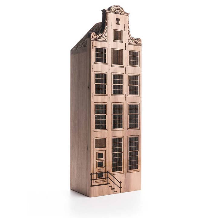 Amsterdam Canal House - Oude Turfmarkt 143 - noce XL per la vendita all'ingrosso da parte di Wooden Amsterdam