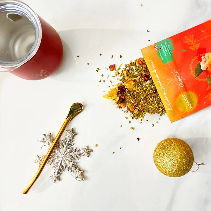 ORIGINAL MATE - Wholesale Losse thee - Golden Chai Christmas mate - 70 g1