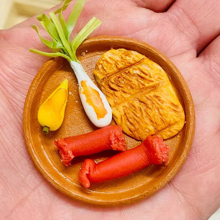 Cielito Lindo - Vente Bol de service - Mini-assiettes - Décorations Ofrenda pour l'autel du Jour des Morts