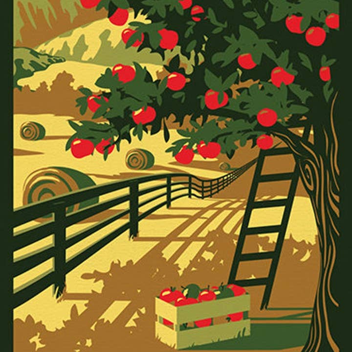 Lionheart Graphics - Wholesale Poster - Upstate New York Vintage Travel Poster