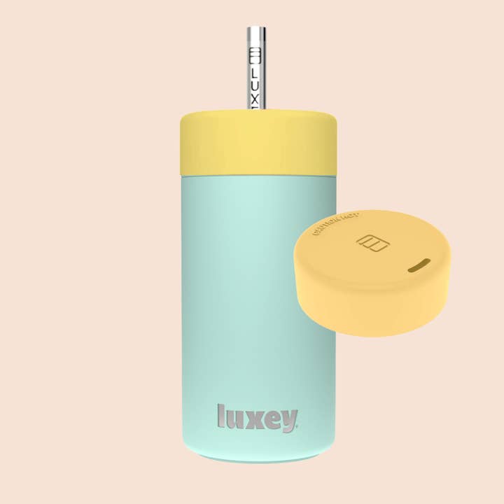 Luxey Cup - Wholesale Insulated mug/tumbler - MINT CREAM - Duo Switch Stainless Steel Cup 12oz34