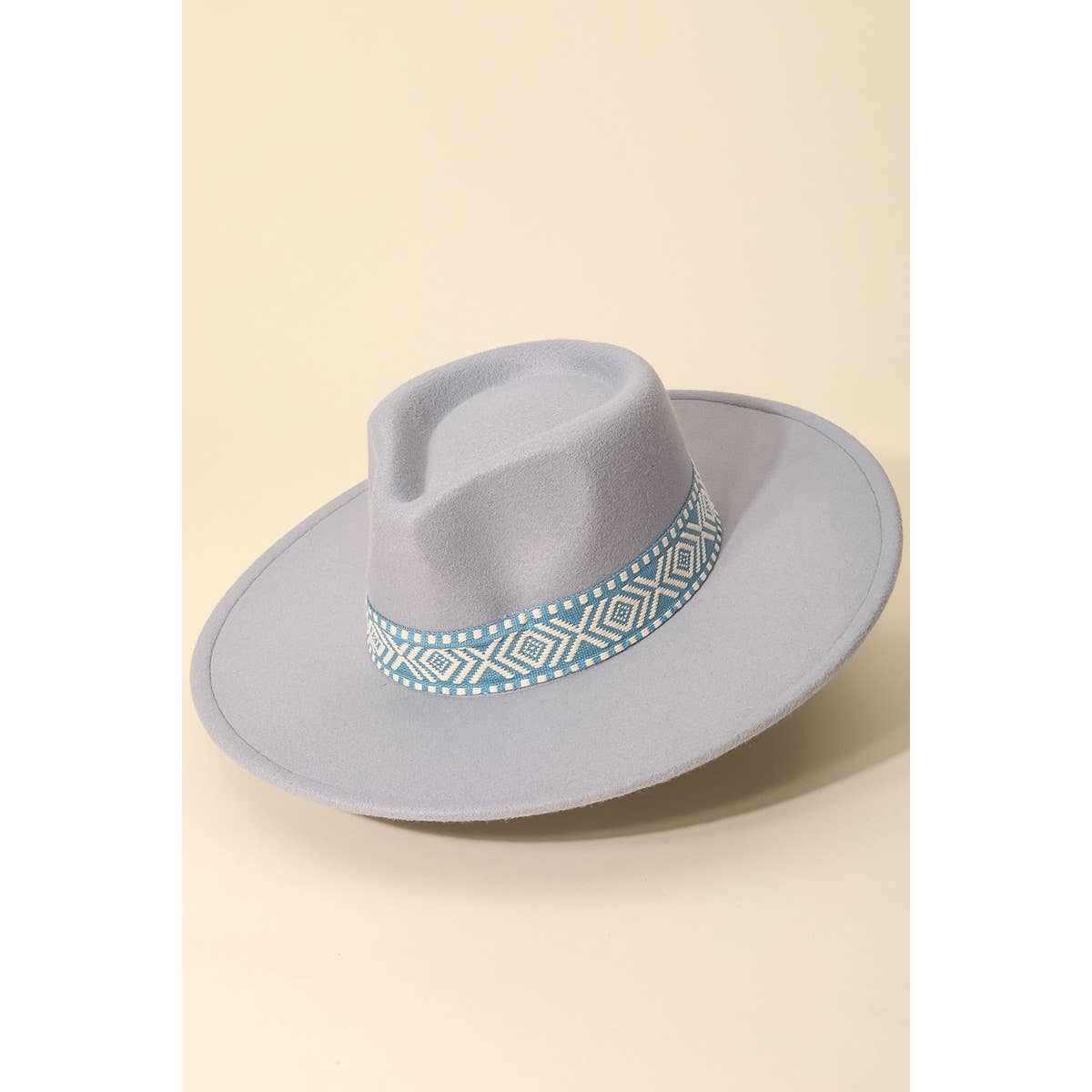 Anarchy Street - Wholesale Fedora - Women's - Boho Stripe Pattern Fedora Hat9