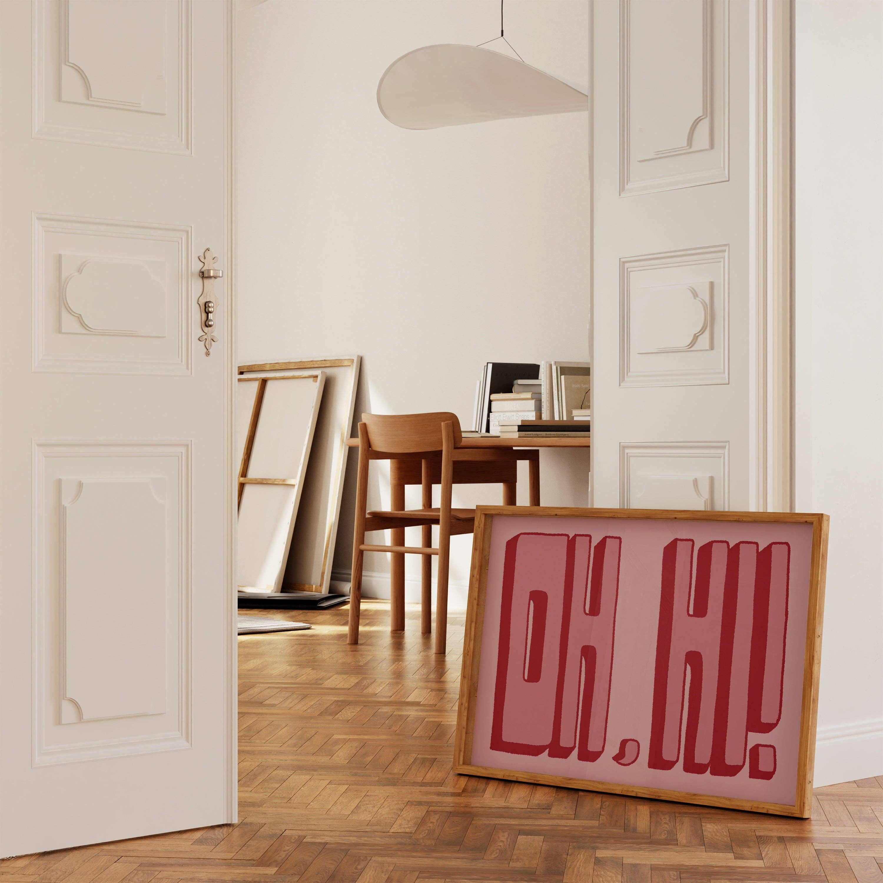 Lune Club - Vente Affiche d'art - Oh, salut l'impression3