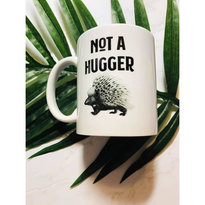 With Love Louise - Vendita all'ingrosso Tazza - Not A Hugger Porcupine - Tazza da caffè in ceramica2