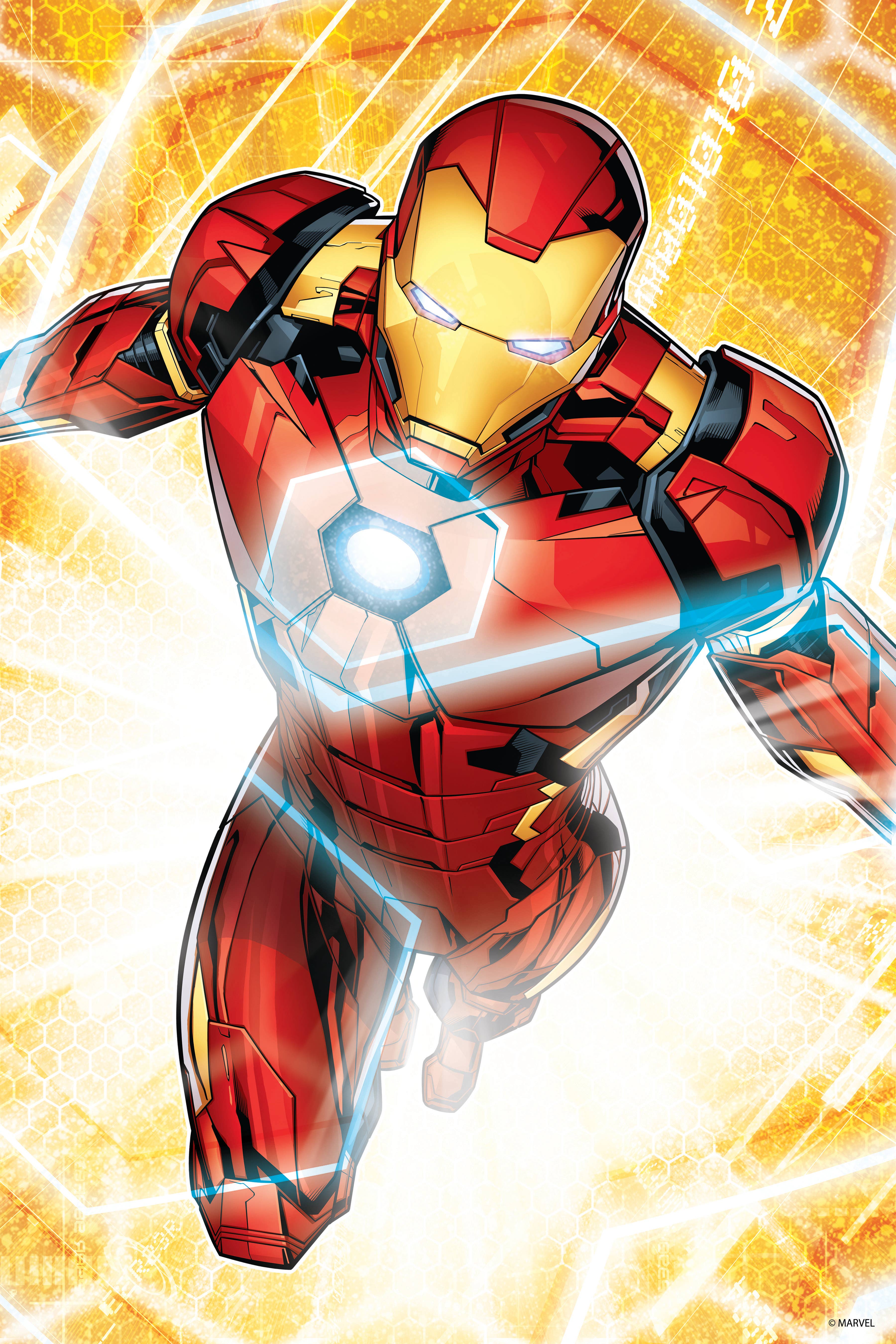 Primemotion, Inc - Wholesale Puzzle - Adult - Marvel Iron Man Shaped Tin 300pc 12x18"0