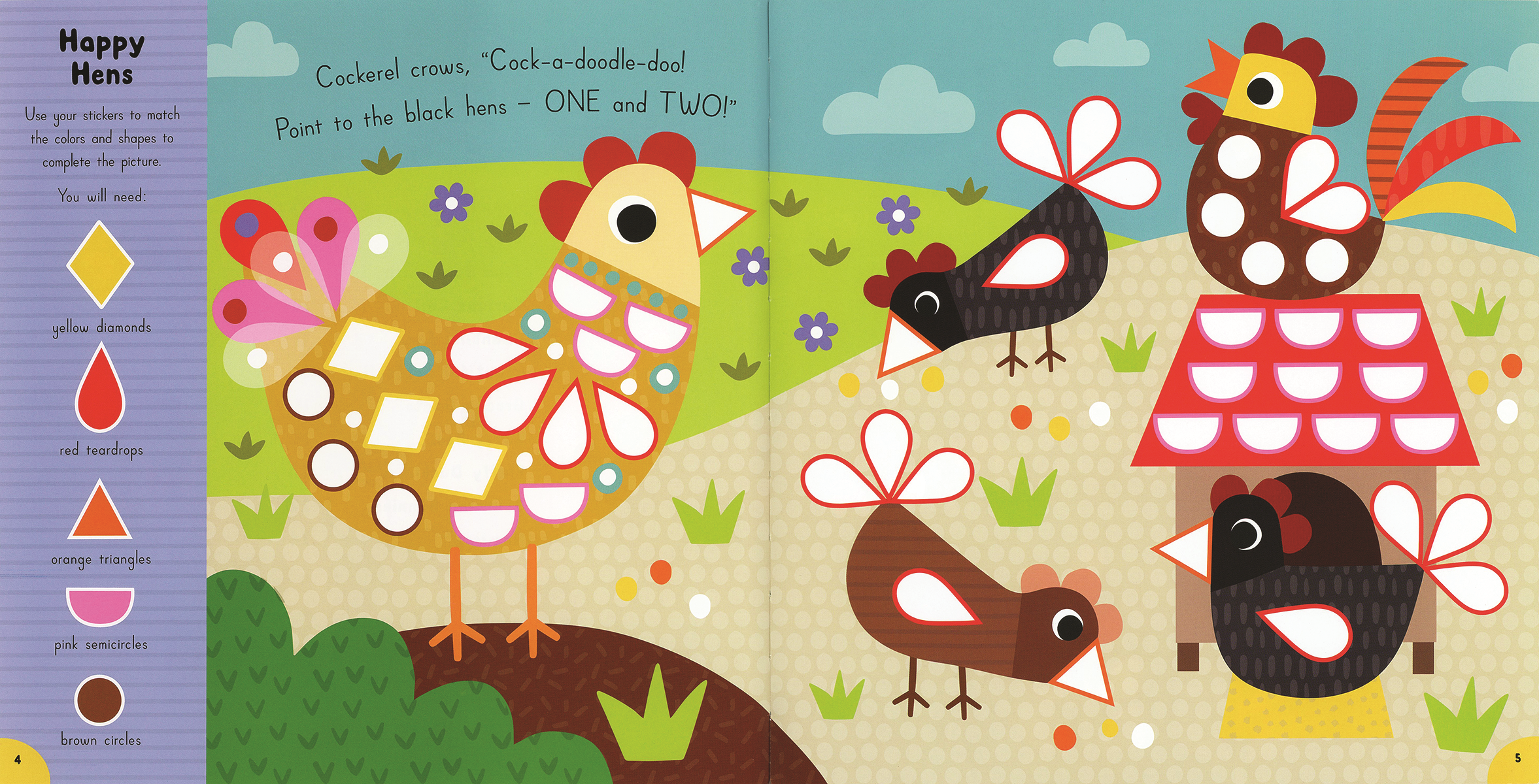 EDC Publishing - Wholesale Sticker - Kids & Baby - Match and Stick: On the Farm1