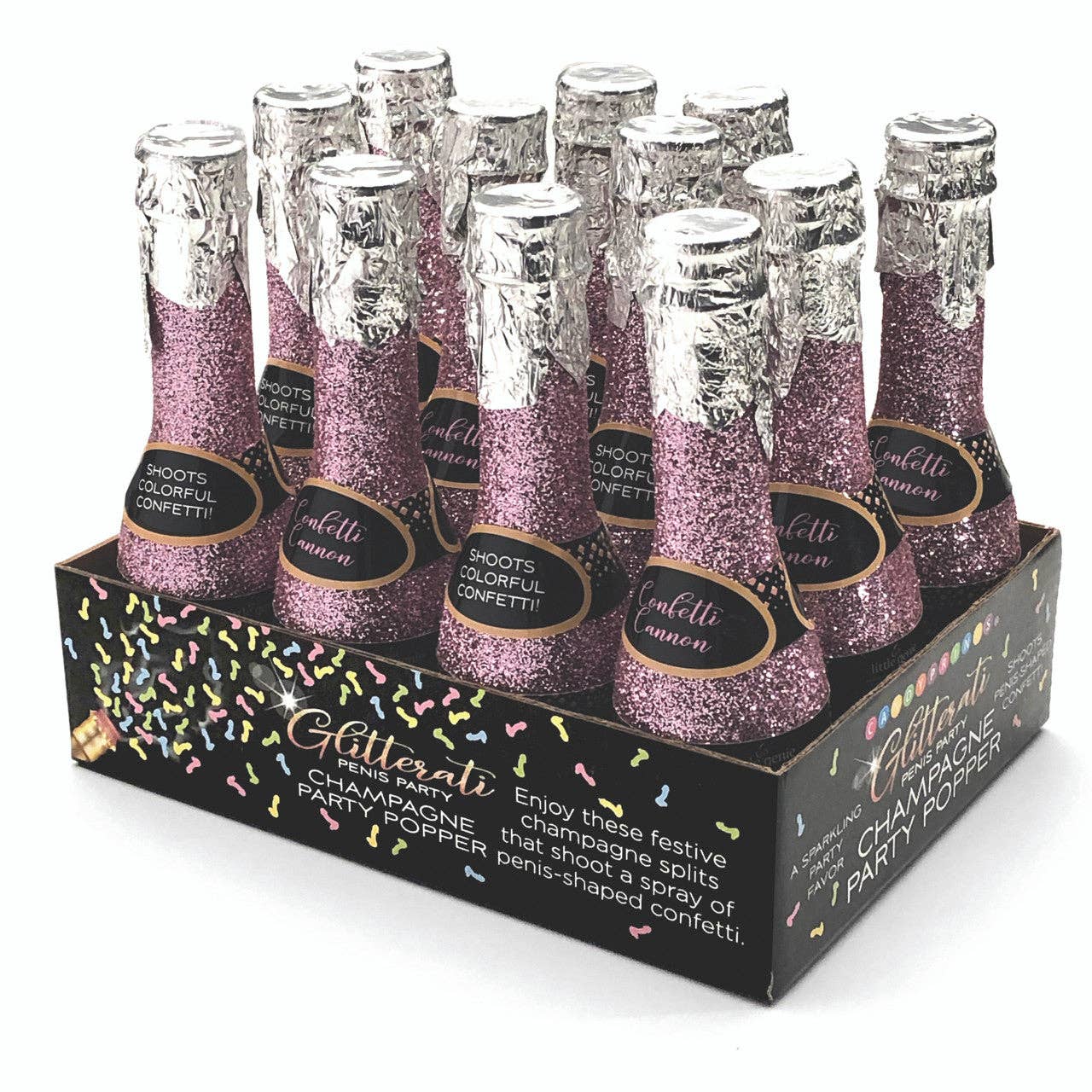 Little Genie Productions – wholesale Party Popper – Glitterati Penis Konfetti Party Poppers4