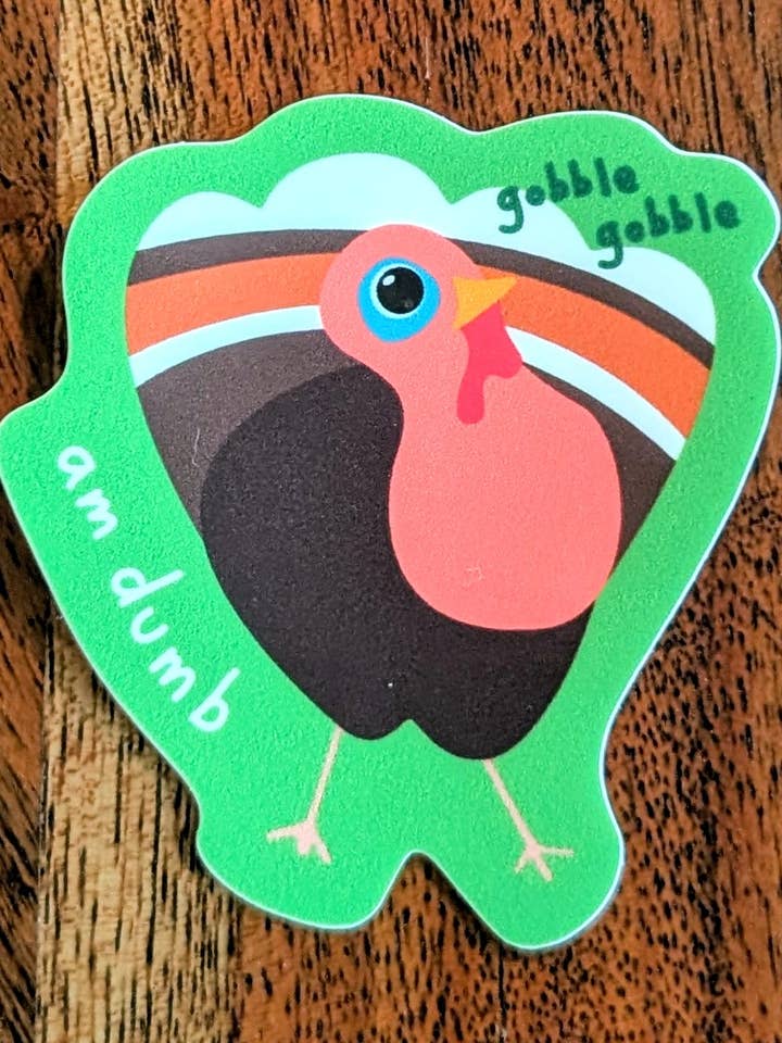 Am Dumb Sticker for wholesale by NMC Design Studio