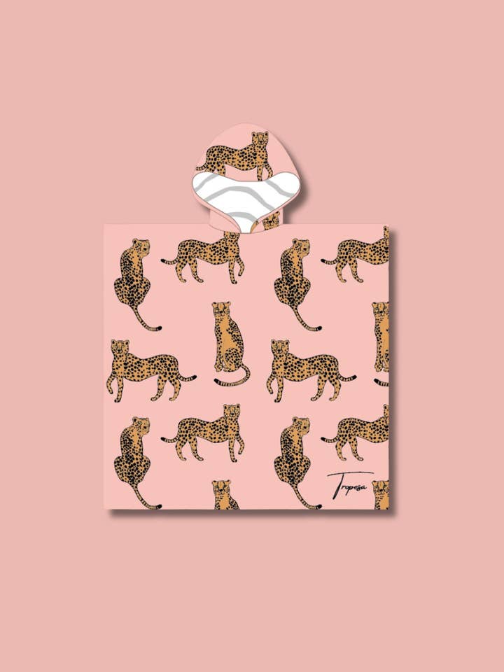 Poncho de plage enfant - Alexie (60x60cm) pour la vente par Tropesa