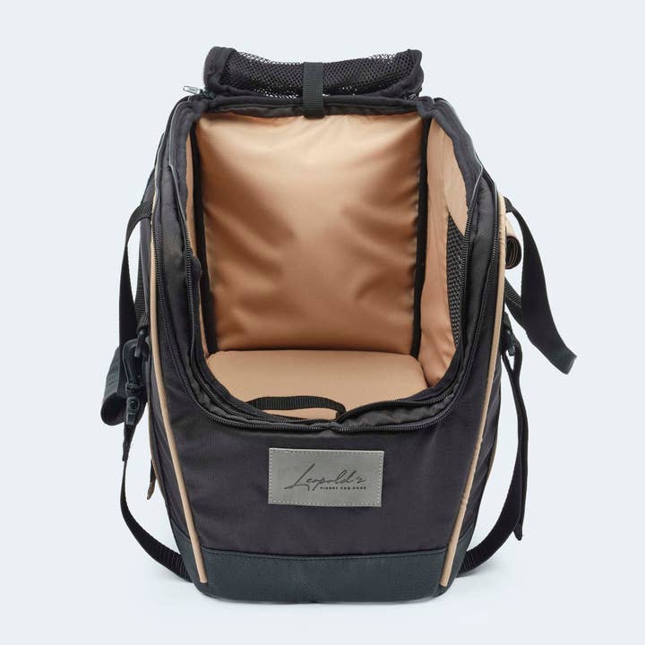 Leopold's Finest for dogs - Wholesale Pet Carrier - Dog - Bicycle bag for dogs black8