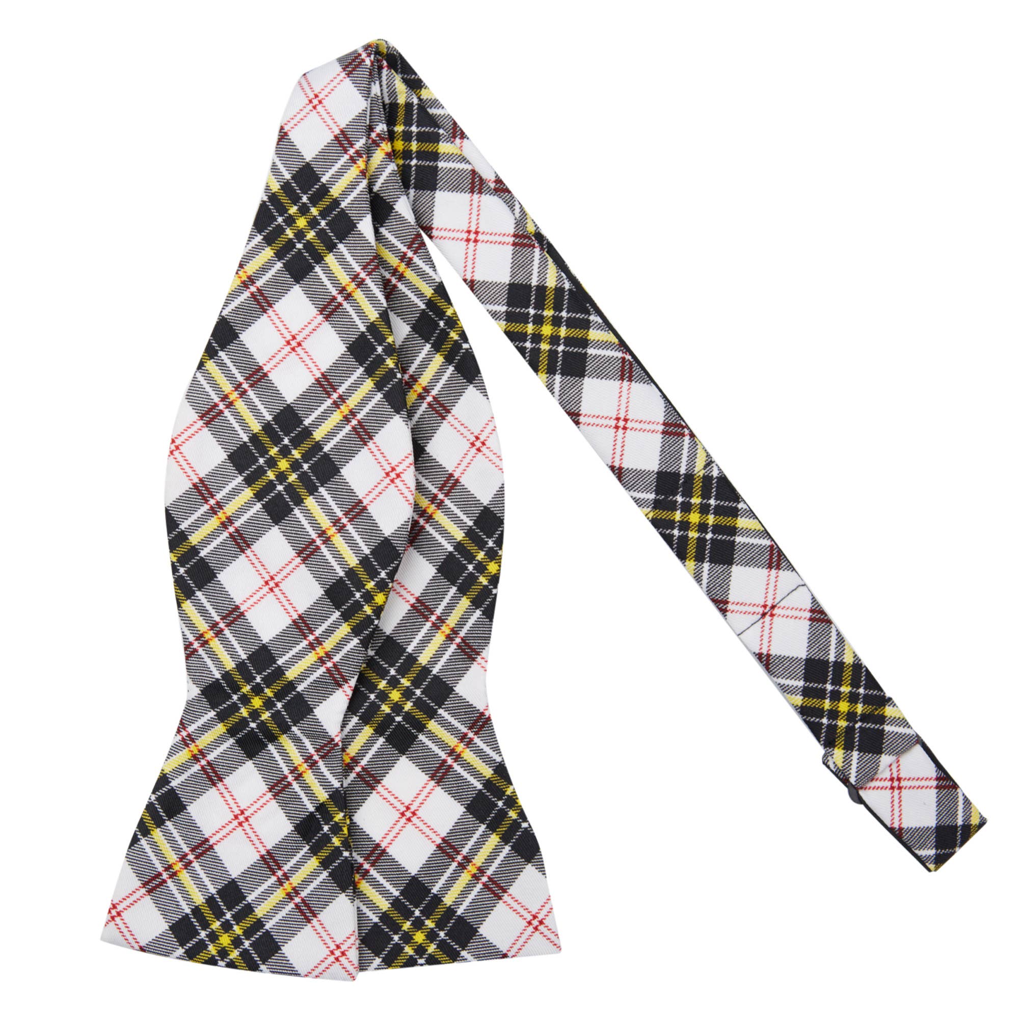 Jacob Alexander – wholesale Bow Tie - Men’s – Men's Woven Royal Tartans Plaid Bow Tie2