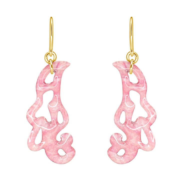 Intricacy örhängen för medvetenhet om bröstcancer för wholesale av Revive Jewelry