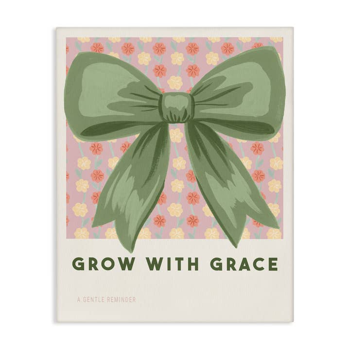 Stupell Industries - Wholesale Wall Sign - Grow With Grace Ribbon - Unframed Wall Art5