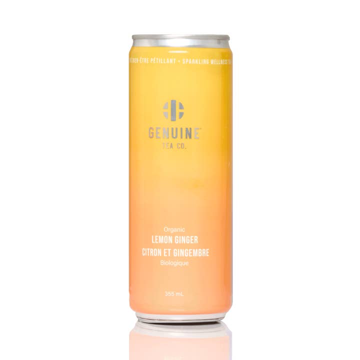 Sencha au Citron Gingembre Bio - Thé Glacé Pétillant pour la vente par Genuine Tea