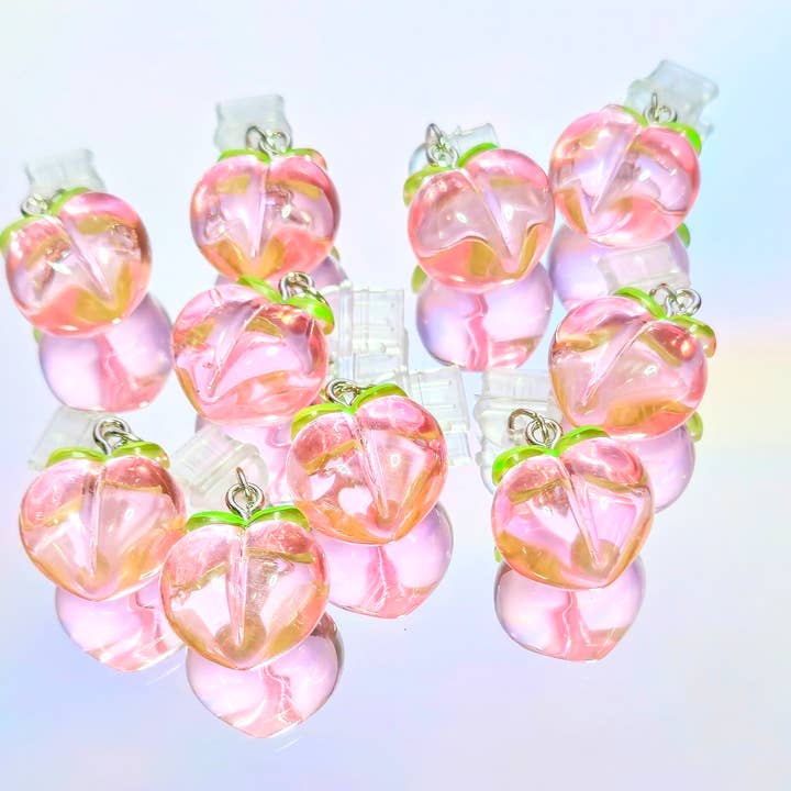 Fui Fuío by Ktna - Wholesale Phonecase strap - Peach USB-C Charm- Cute Dust Plug for Phones/Tablets2