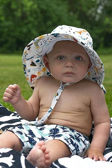 Funky Junque - Vente Bob – enfant - Chapeau bébé/enfant à motif dinosaures et volcans5