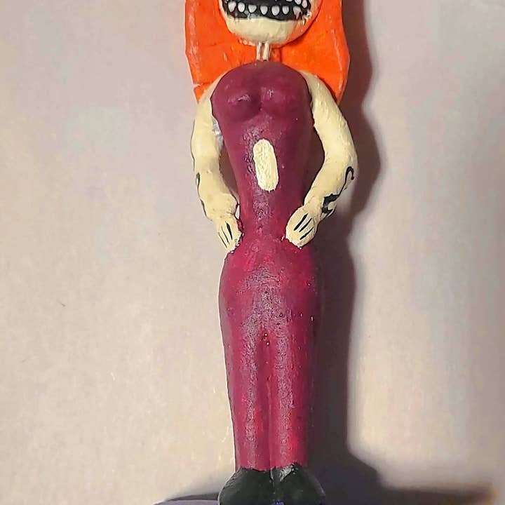 Arara Enterprises - Wholesale Kaarsenhouder - MP-41F Individueel vrouwelijk skeletfiguurtje 4,5x2”4