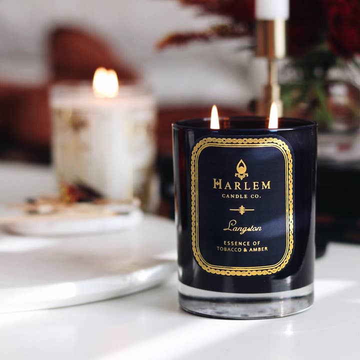 Harlem Candle Co - Wholesale Jar/Filled Candle - "Langston" luxury candle3