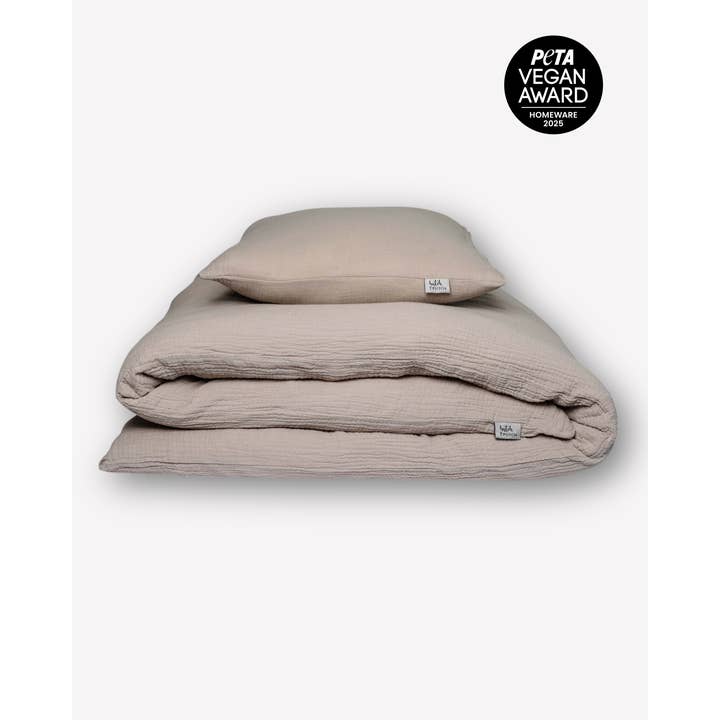 Muslin bedding "Eliane" • Stone for wholesale by hutch&putch