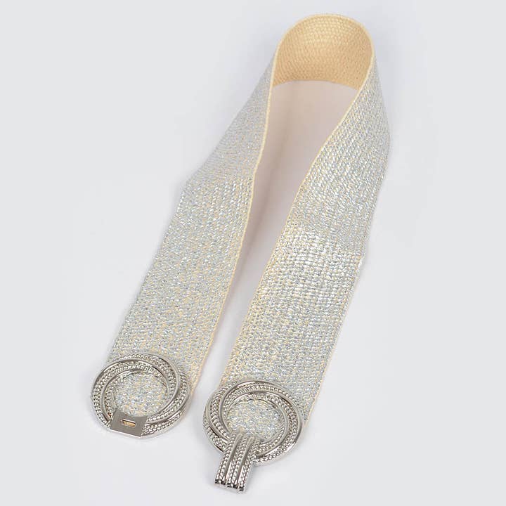 3AM BY H&D ACCESSORIES - Wholesale Belt - Women's - Double Metal Buckle Elastic Belt5