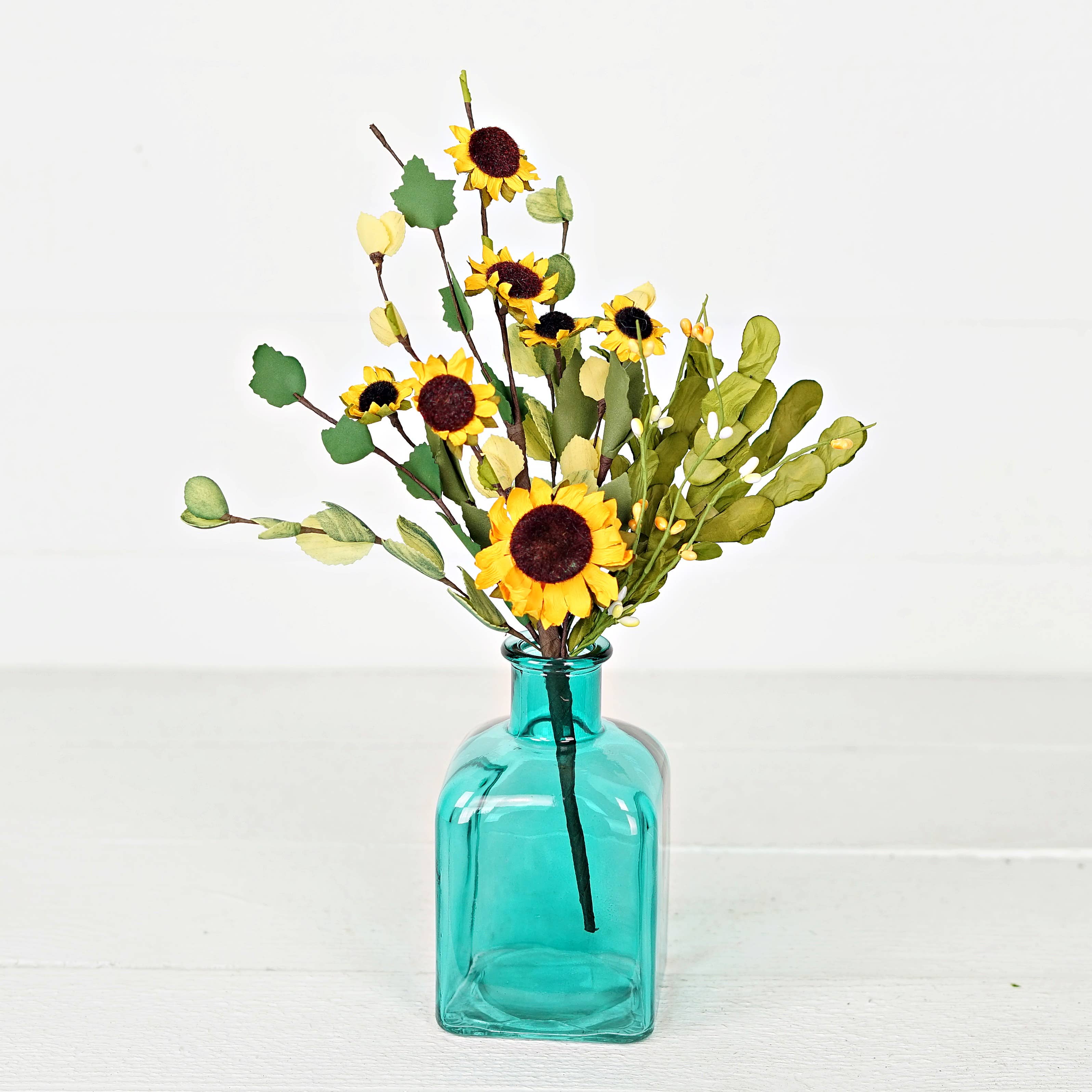 Impressive Enterprises, Inc. - Wholesale Artificial Flowers - ISB81510-14in Wild Sunflower Pick2