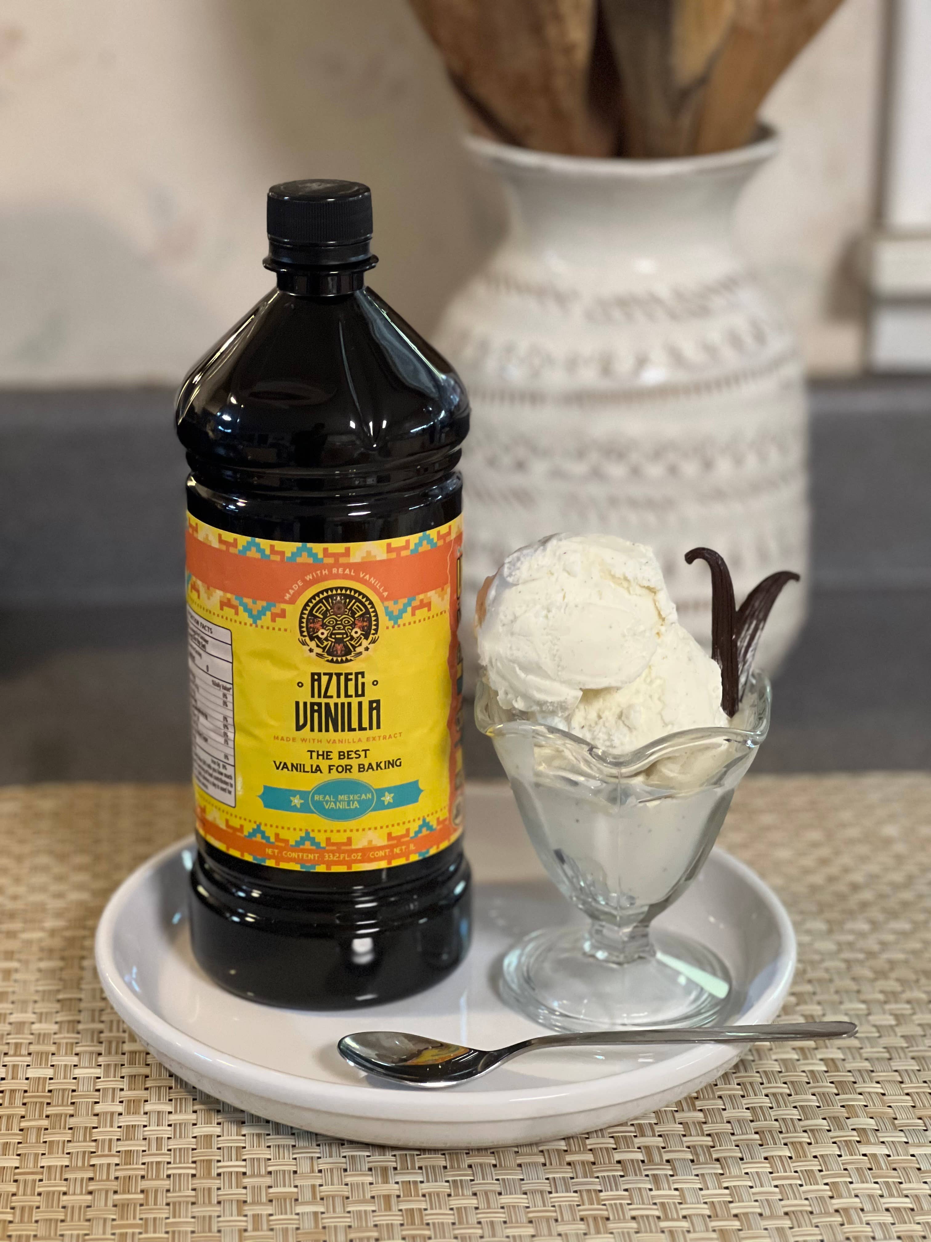 Aztec Vanilla - Wholesale Vanilla/Fruit Extract - Mexican Vanilla Extract - 1 Liter Dark & Bold3