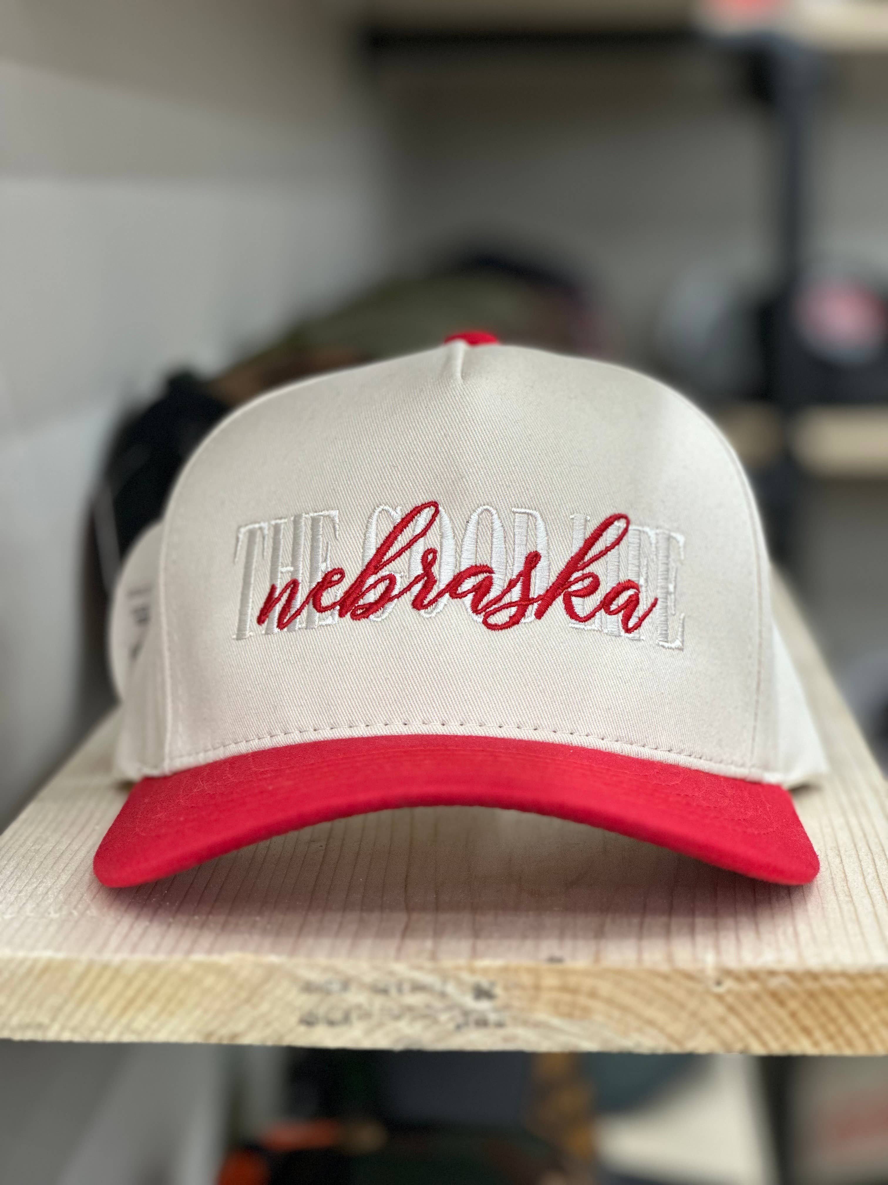 Sunshine and Jade - Wholesale Trucker Hat - Unisex - Nebraska The Good Life Trucker Hat2