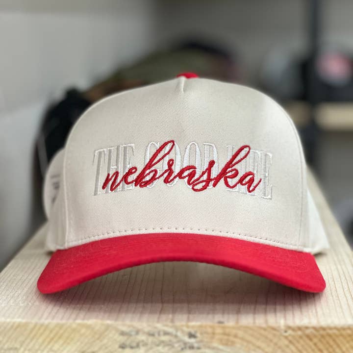Sunshine and Jade - Wholesale Trucker Hat - Unisex - Nebraska The Good Life Trucker Hat2