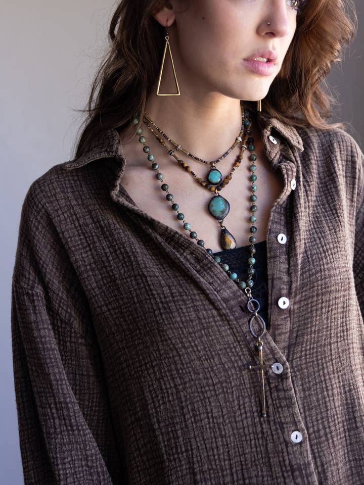 Billie Necklace for wholesale by Funky Trunk Vintage Designs