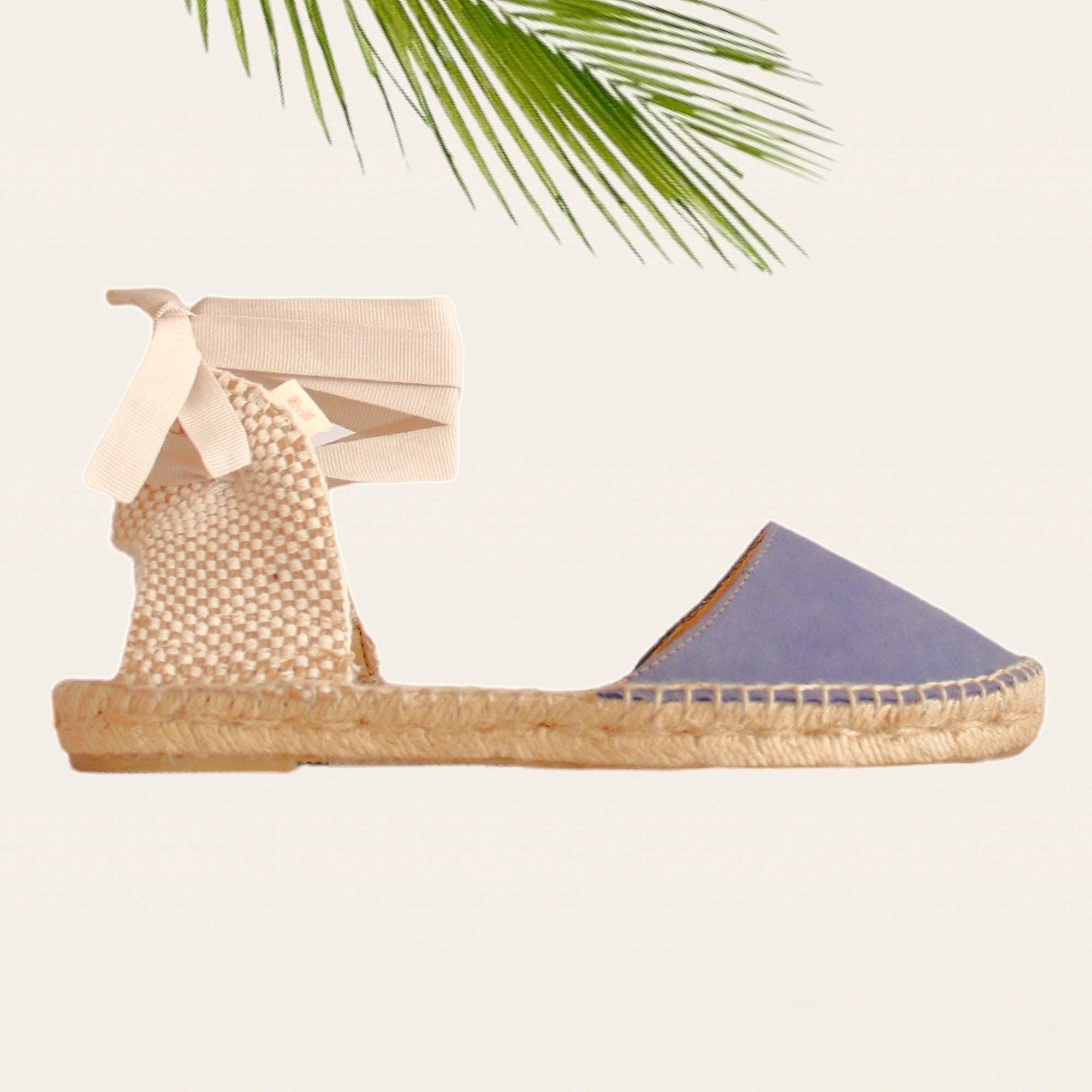 Las Mediterraneas – wholesale Sandaler - Dam – Platta espadriller i mocka för kvinnor - Storlek 35 till 450