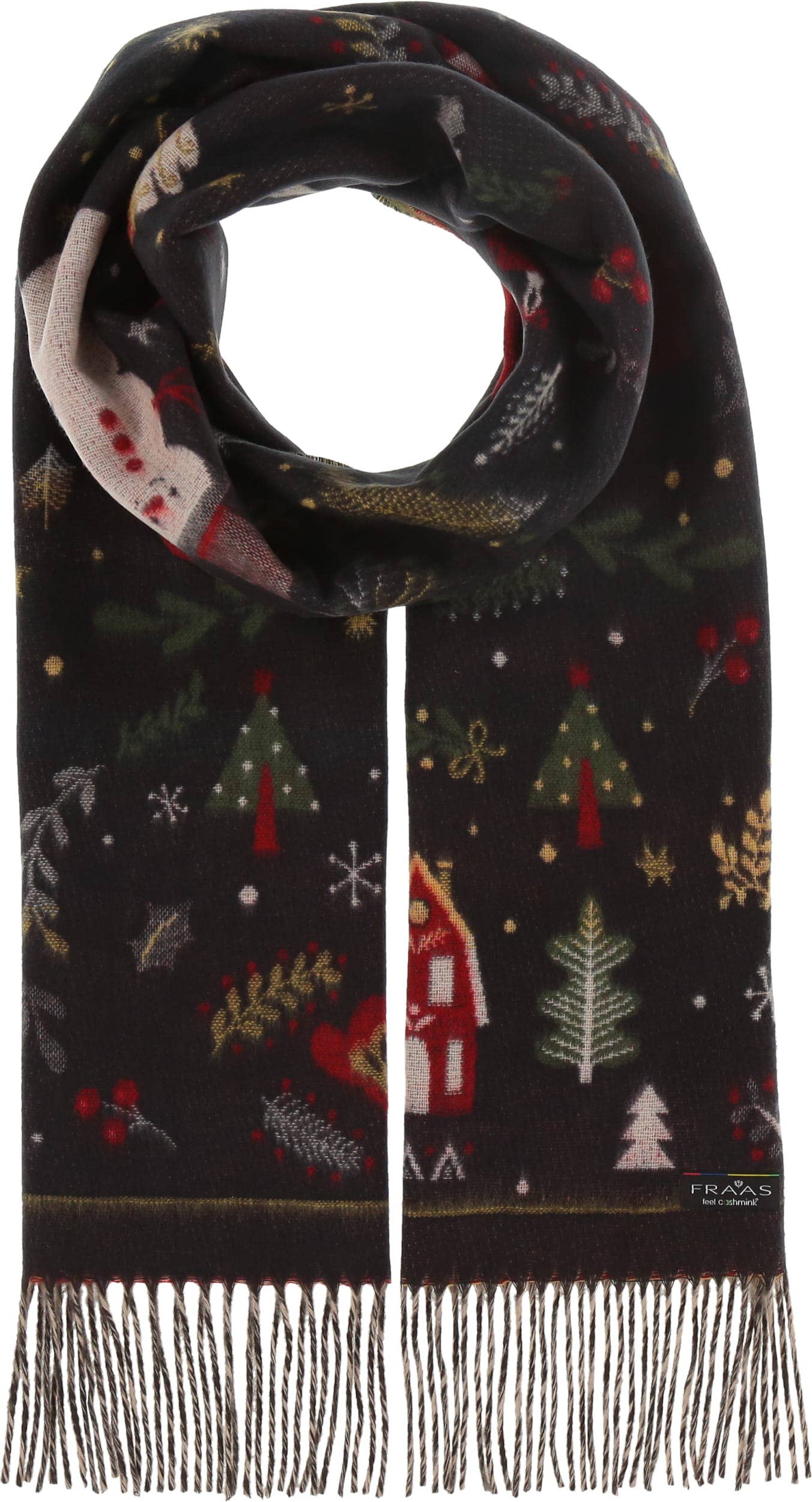 FRAAS - The Scarf Company - Vente Écharpe – femme - Écharpe Christmas Cashmink®0