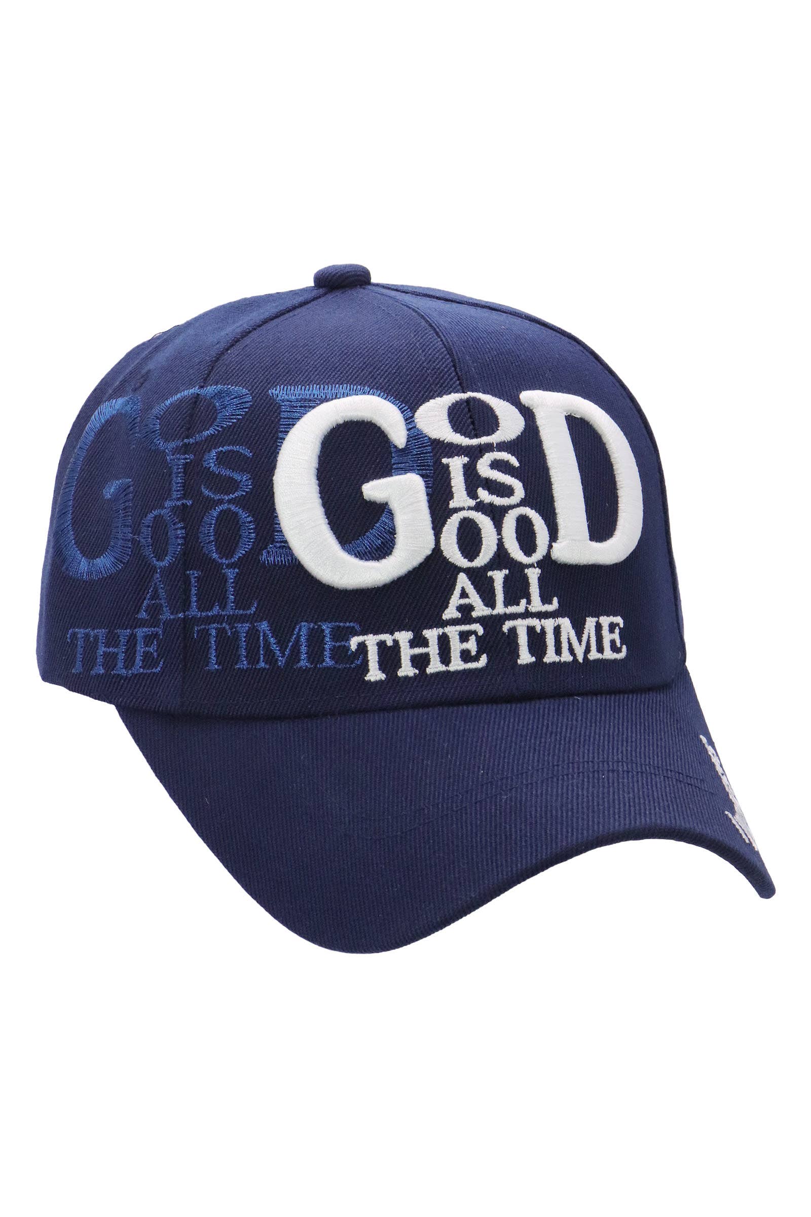 Cap Zone - Wholesale Baseball Cap - Unisex - God Is Good All The Time Jesus Baseball Cap2