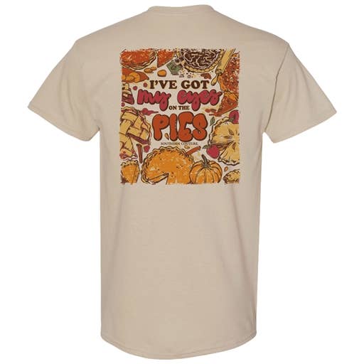 SC Classic J'ai Les Yeux Sur Les Pies - Sable pour la vente par Southern Couture