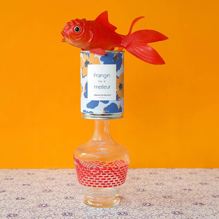 Kit de semeadura “Frangin you are the best” feito em França por atacado de MauvaisesGraines