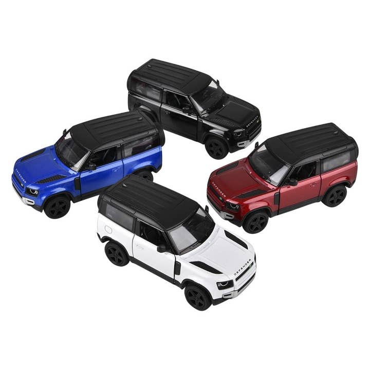 La Luna Bella - Toys - Wholesale Classic Toy - Kids - 5" Diecast Pull Back Land Rover Defender 90 LLB kids toys1
