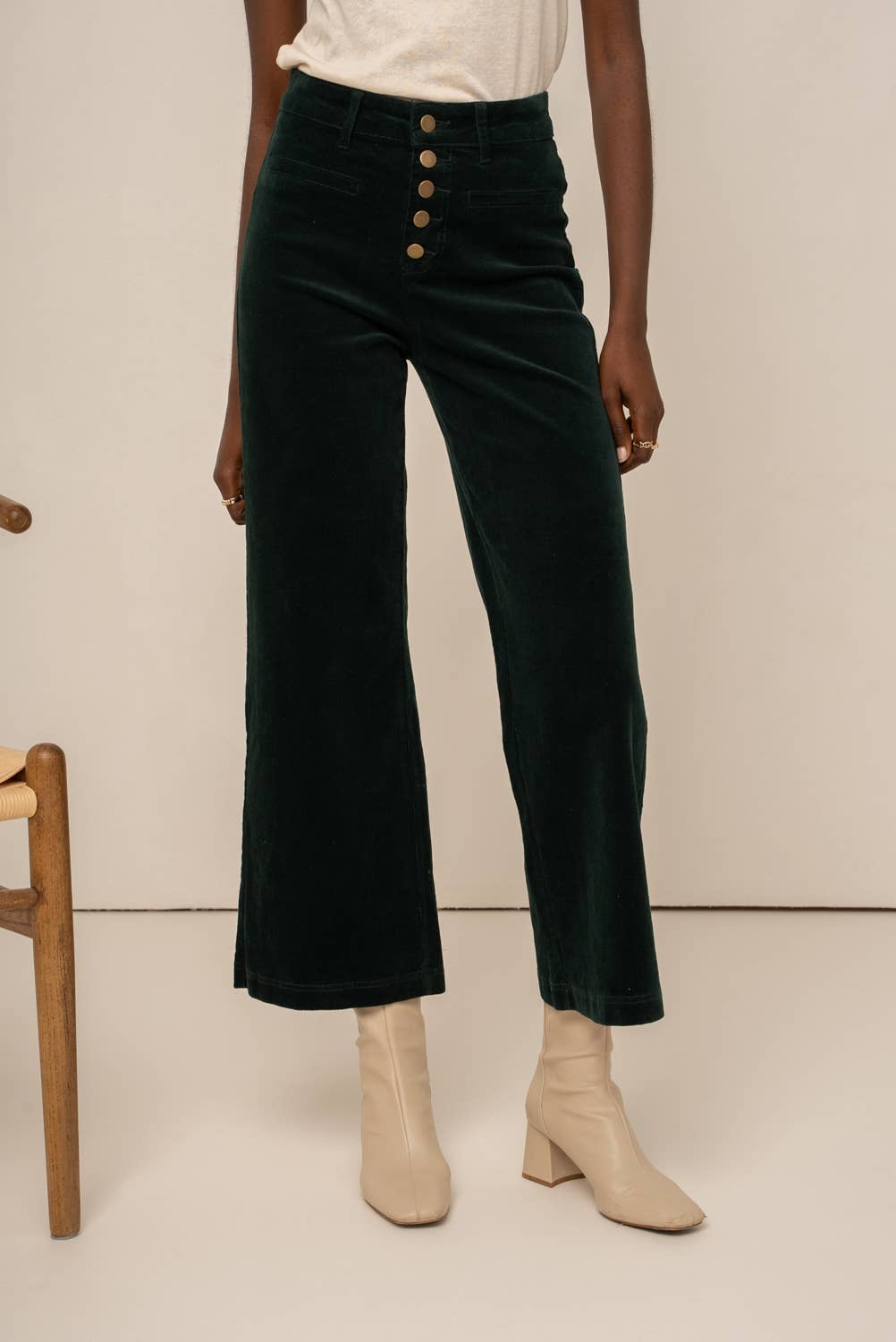 Oraije Paris - Wholesale Pants - Women's - Valentina velvet wide pants14